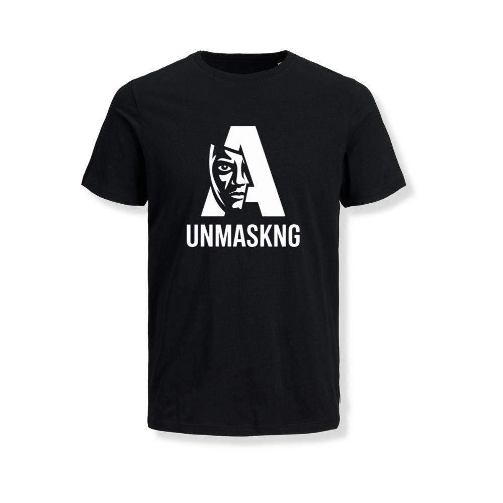 Unmaskng Bold Letter A Graphic T-Shirts