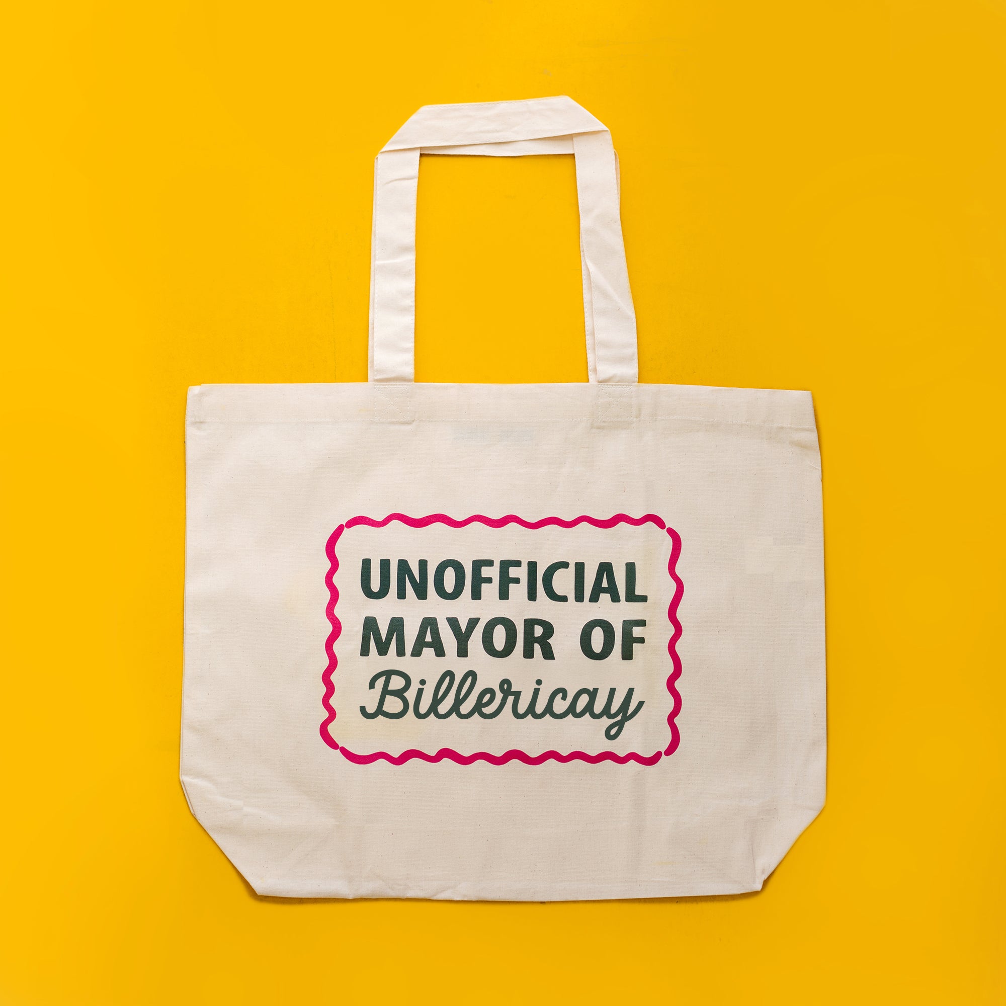 Unofficial Mayor' Funny Personalised Tote Bag - Image 3