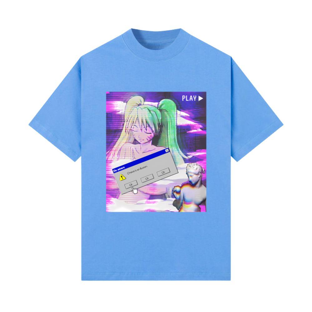 Vaporwave Aesthetic Japanese Style Anime T-Shirt
