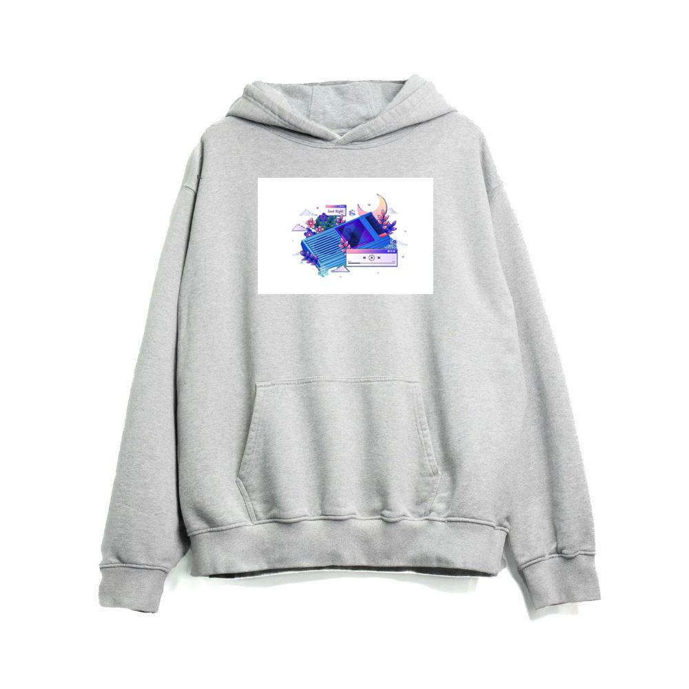 Vaporwave Cassette with Good Night and Moon Hoodies
