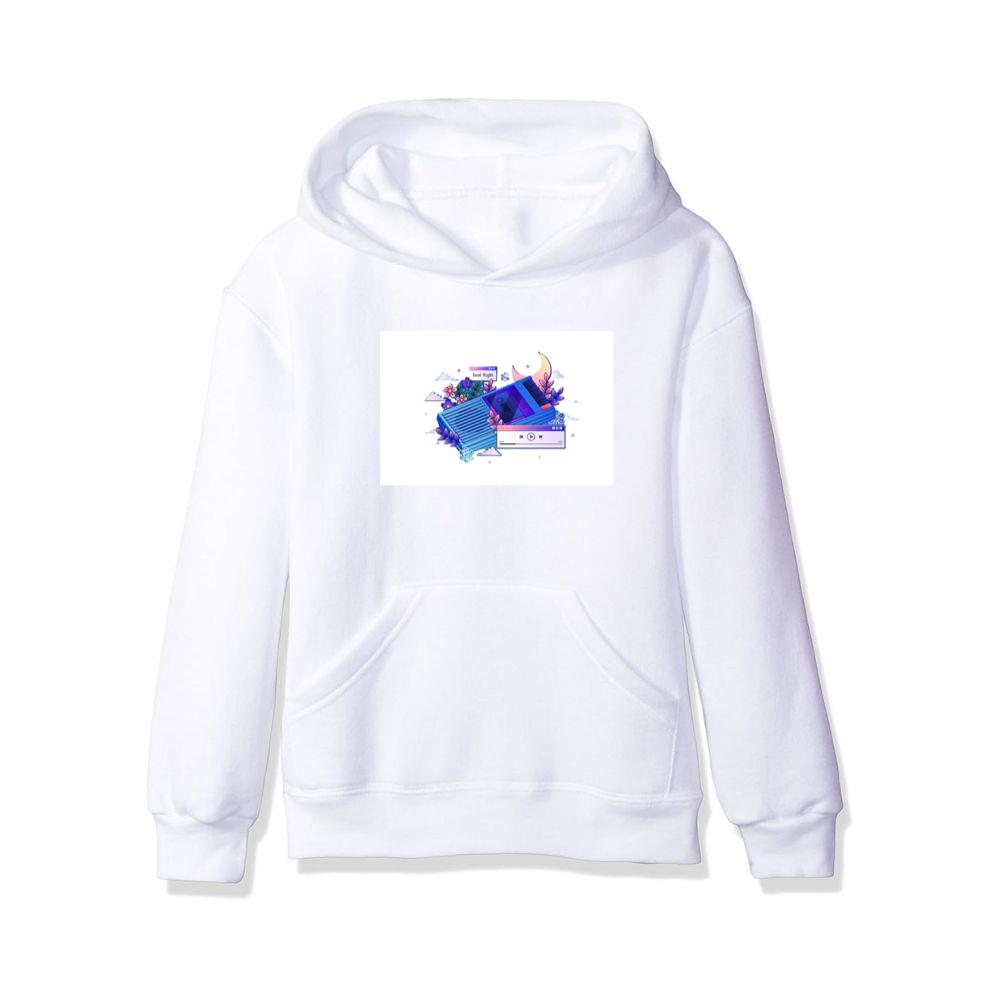 Vaporwave Cassette with Good Night and Moon Hoodies