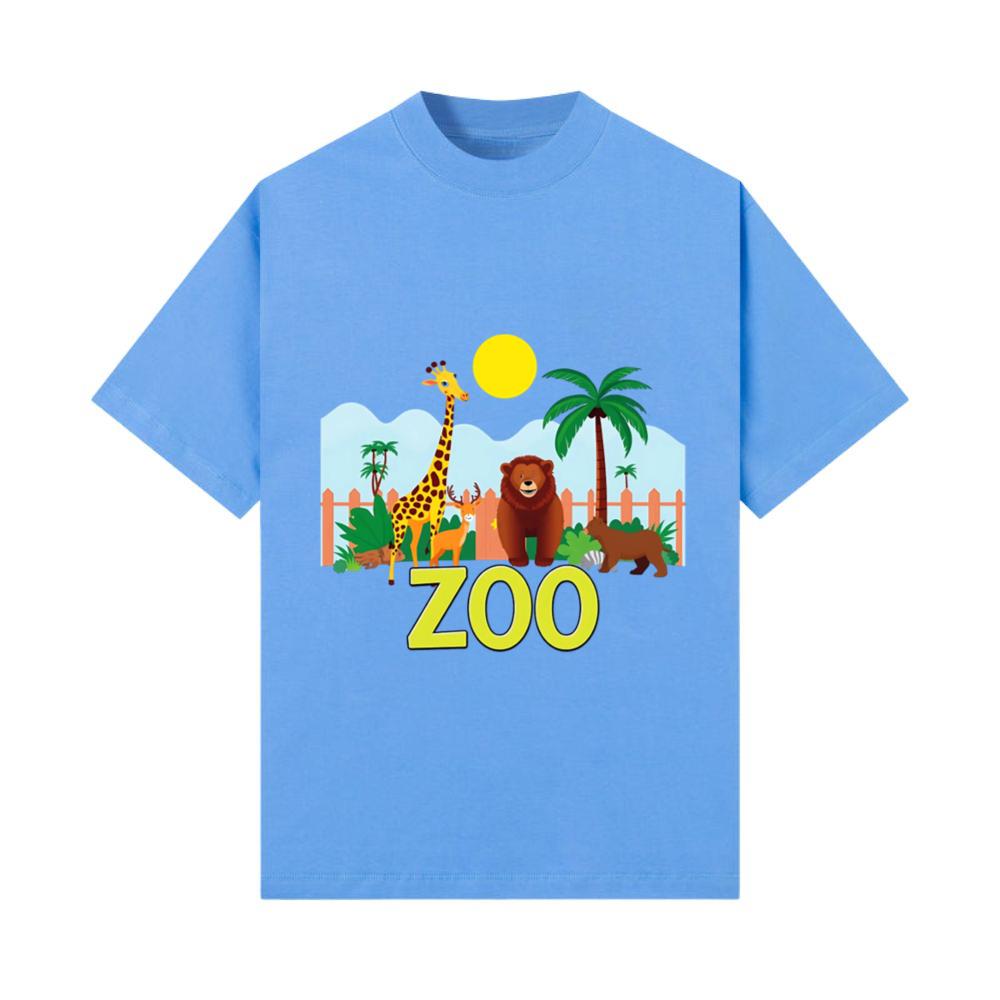 various animals and elements of a zoo T-Shirt