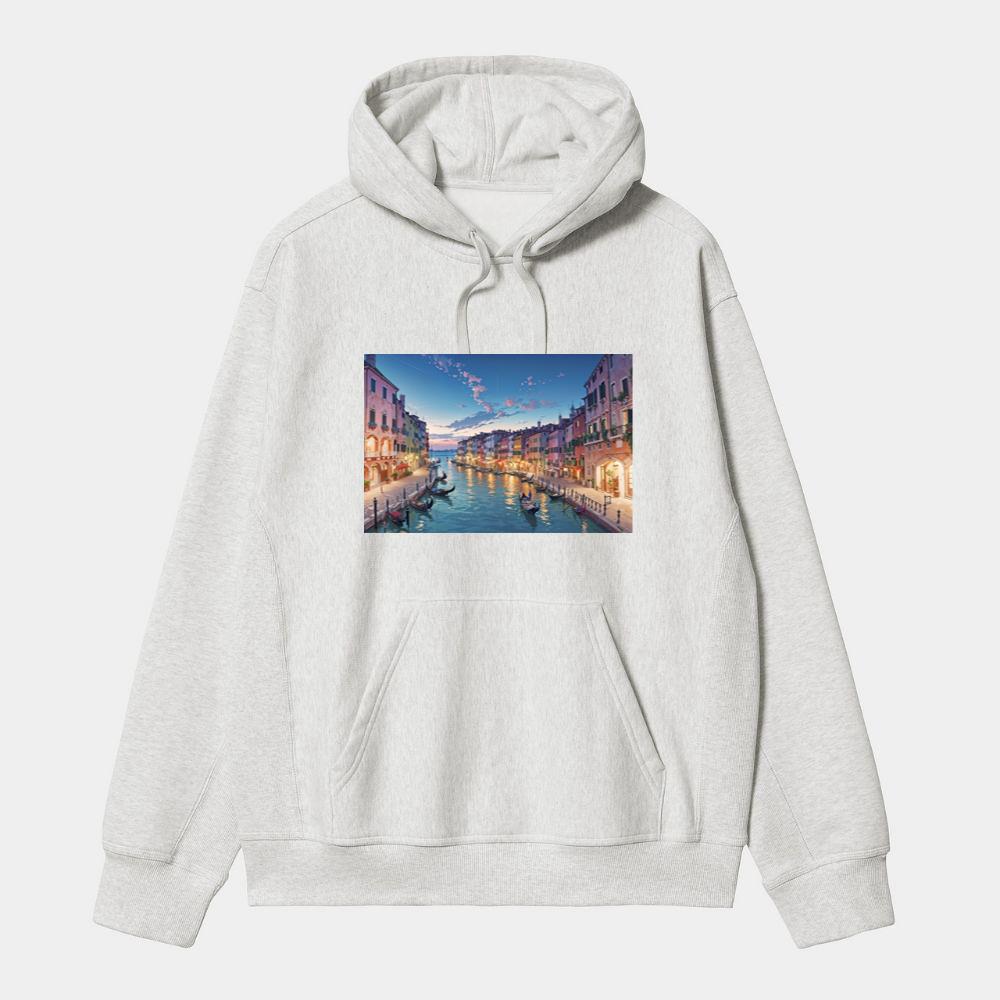 Venice's Evening Glow Hoodie