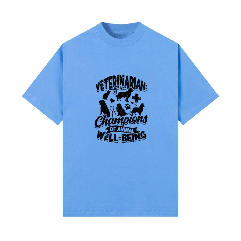 Veterinarian_ Champions of animal well-being - T-Shirt