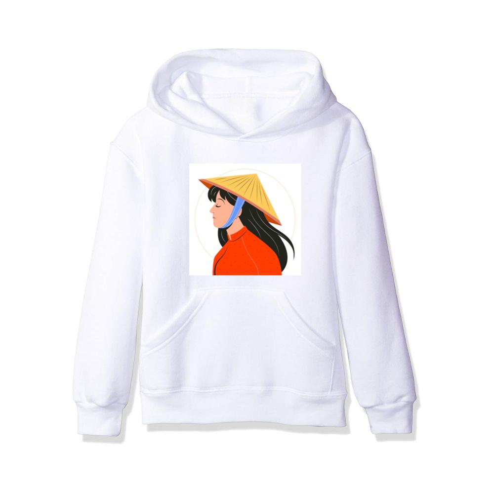 Vietnamese Woman Portrait Hoodies