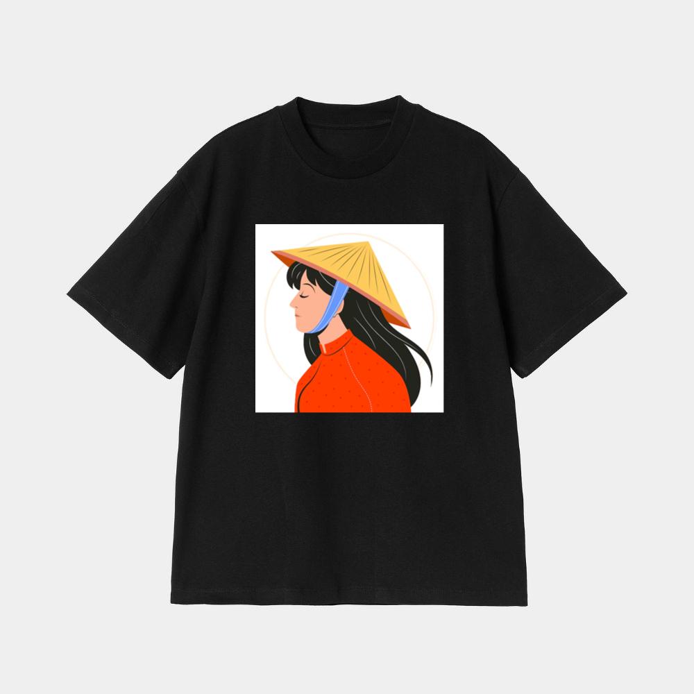 Vietnamese Woman Portrait T-Shirt