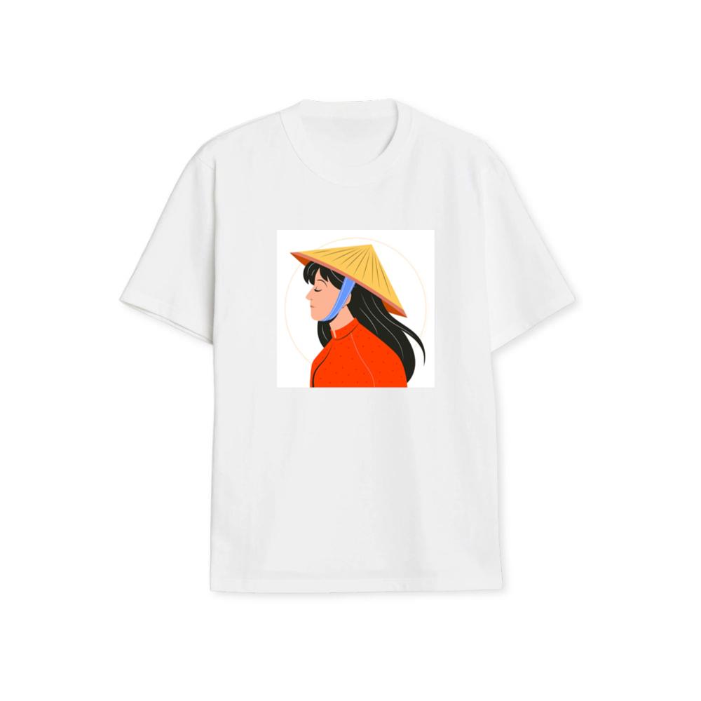 Vietnamese Woman Portrait T-Shirts