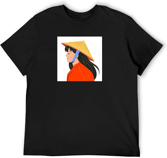 Vietnamese Woman Portrait T-Shirts