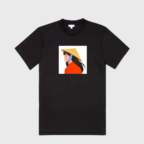 Vietnamese Woman Portrait T-Shirts