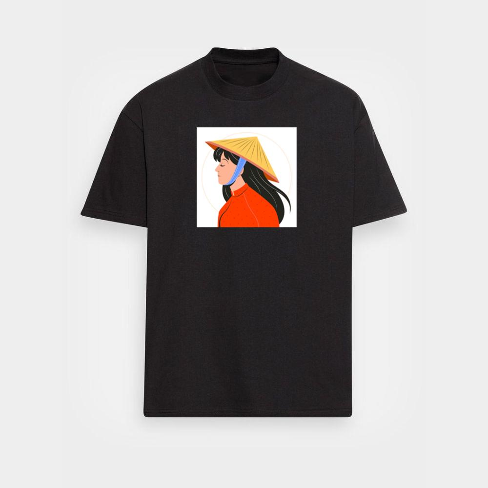 Vietnamese Woman Portrait T-Shirts