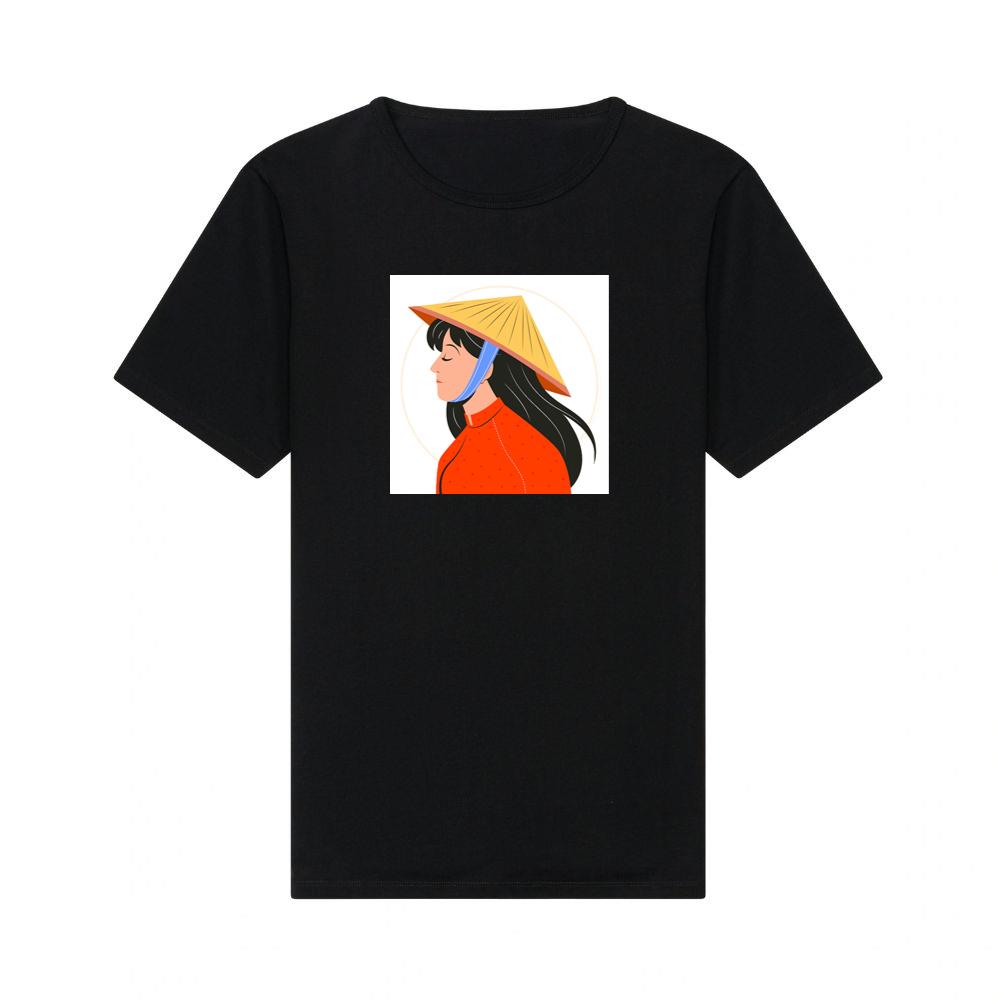 Vietnamese Woman Portrait T-Shirts