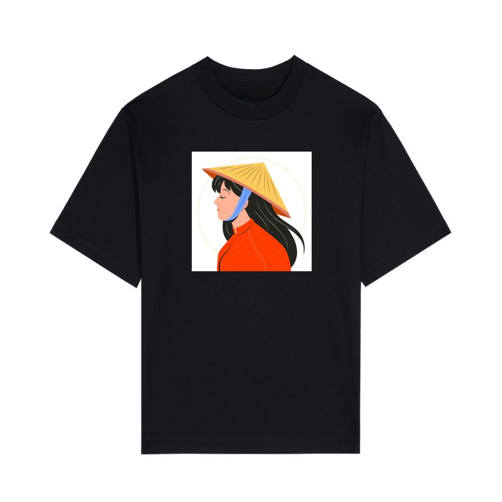Vietnamese Woman Portrait T-Shirts