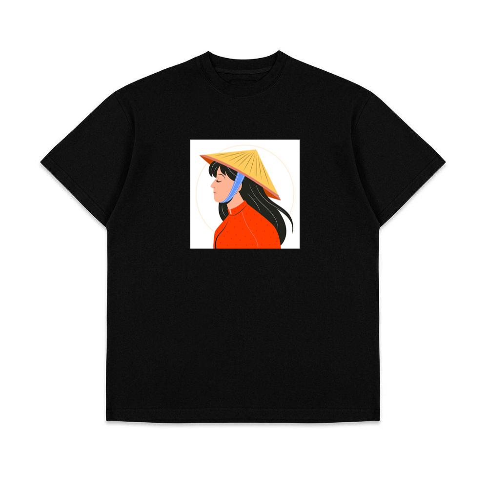 Vietnamese Woman Portrait T-Shirts
