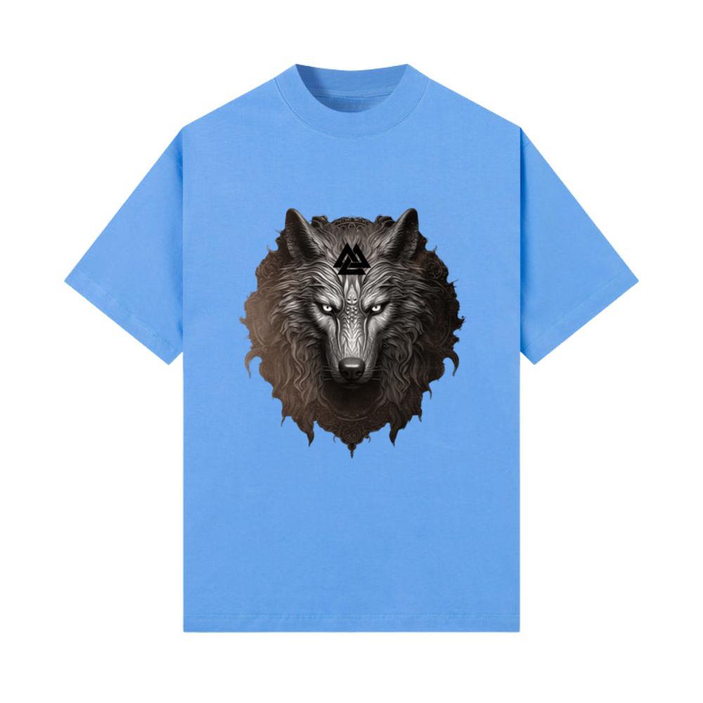 Viking Wolf Valknut Celtic Spirit Animal Valhalla T-Shirt