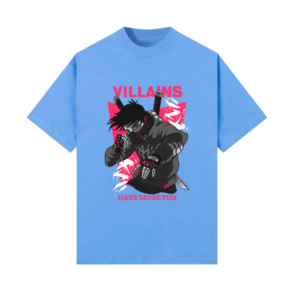 Villains Have More Fun Anime Streetwear T-Shirt