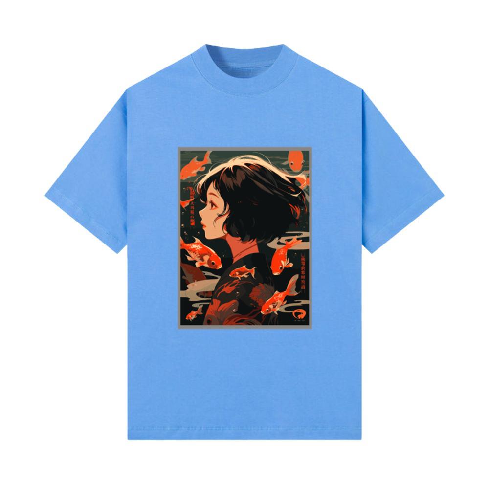 Vinatage japanese esthetic Otaku Anime Girl_1 T-Shirt