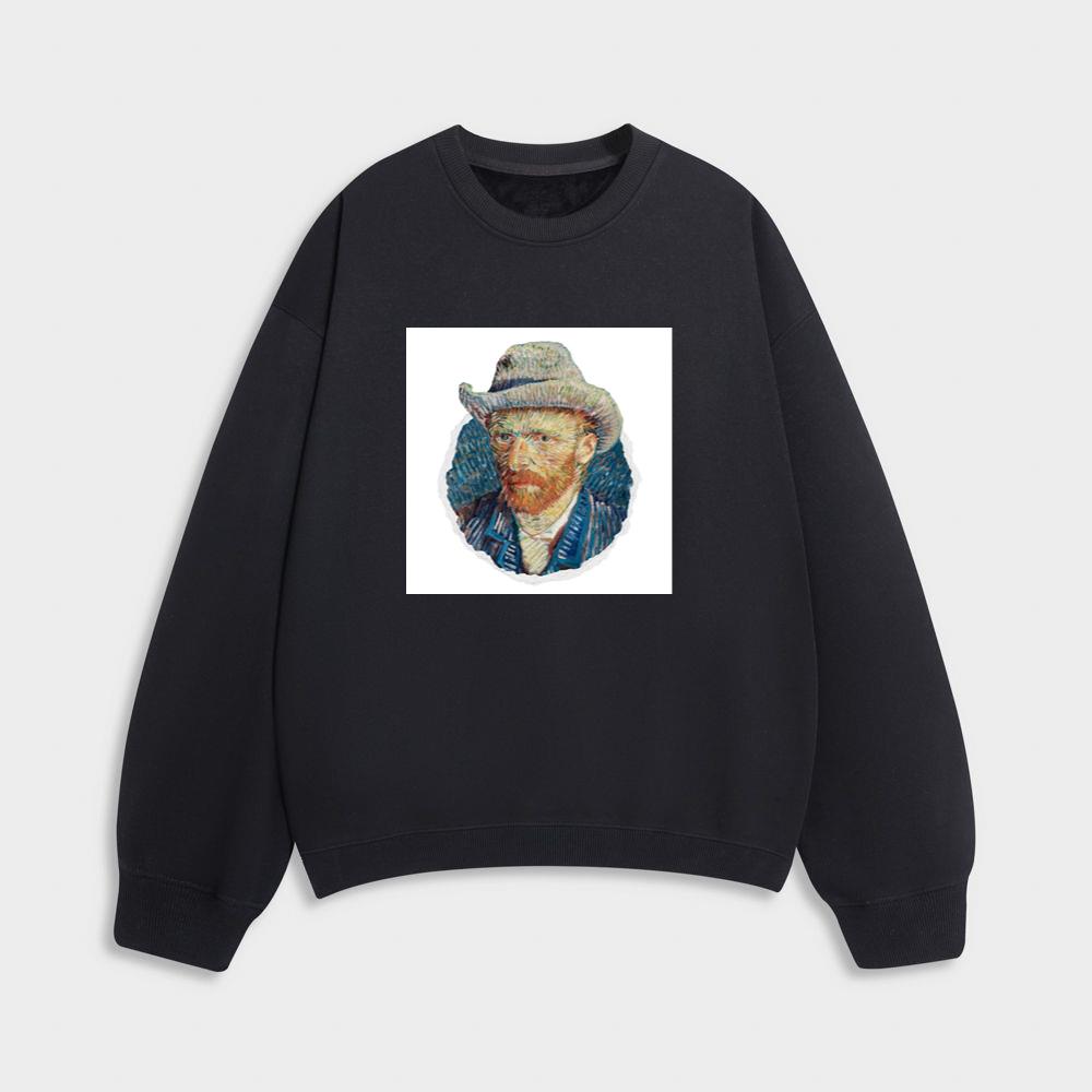 Vincent van Gogh Inspired Portrait Sweatshirt