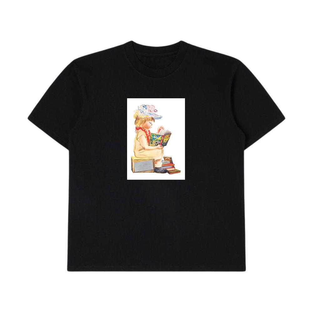 Vintage Child Reading a Book T-Shirts