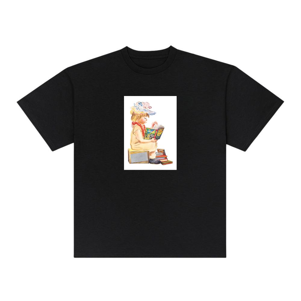 Vintage Child Reading a Book T-Shirts