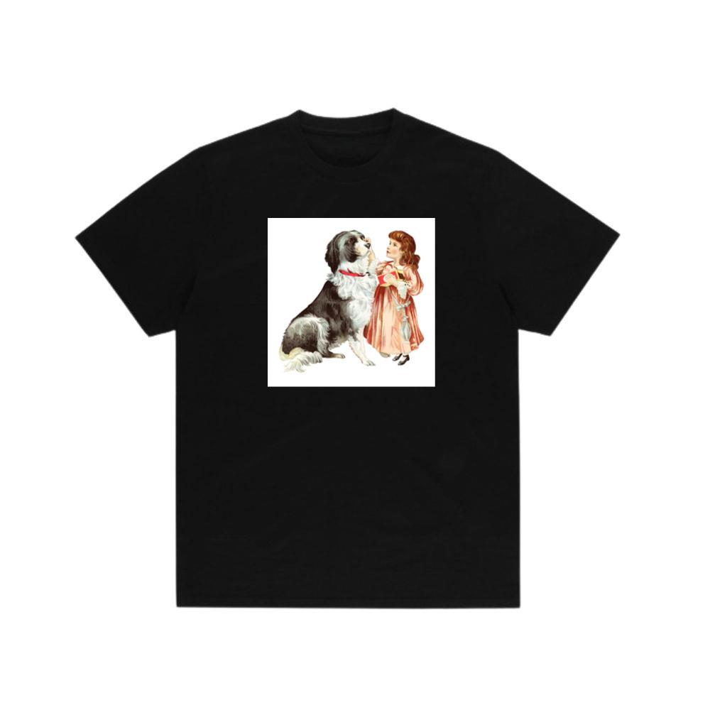 Vintage Girl and Her Loyal Dog T-Shirts