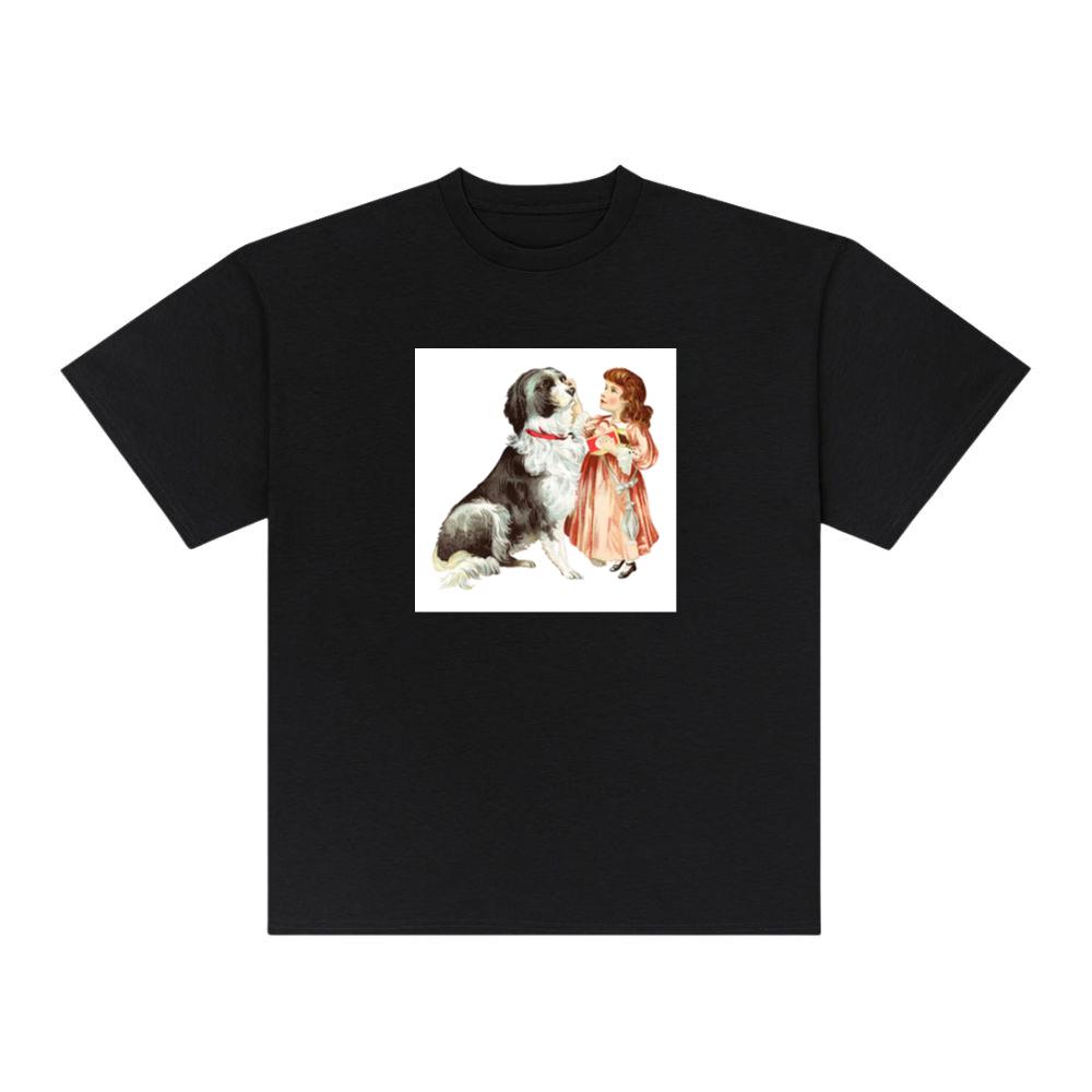 Vintage Girl and Her Loyal Dog T-Shirts
