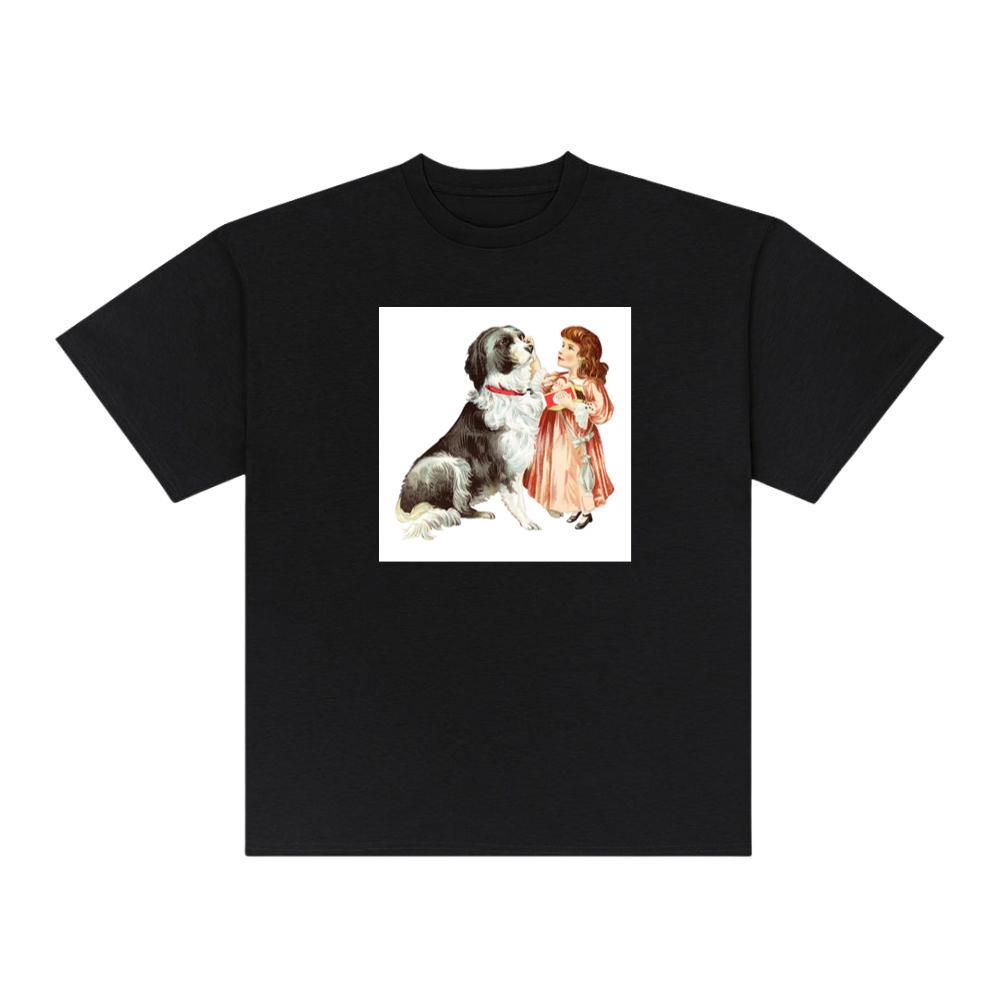 Vintage Girl and Her Loyal Dog T-Shirts