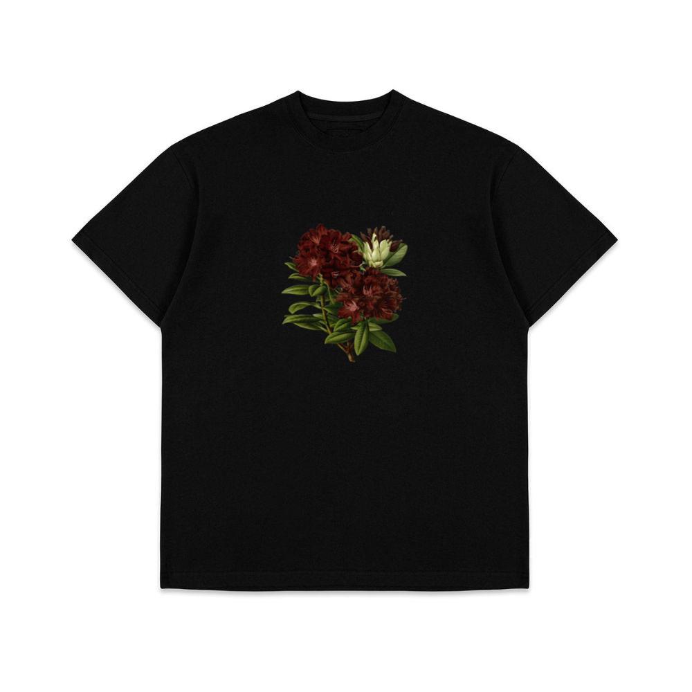 Vintage Illustration of Dark Flowers T-Shirts