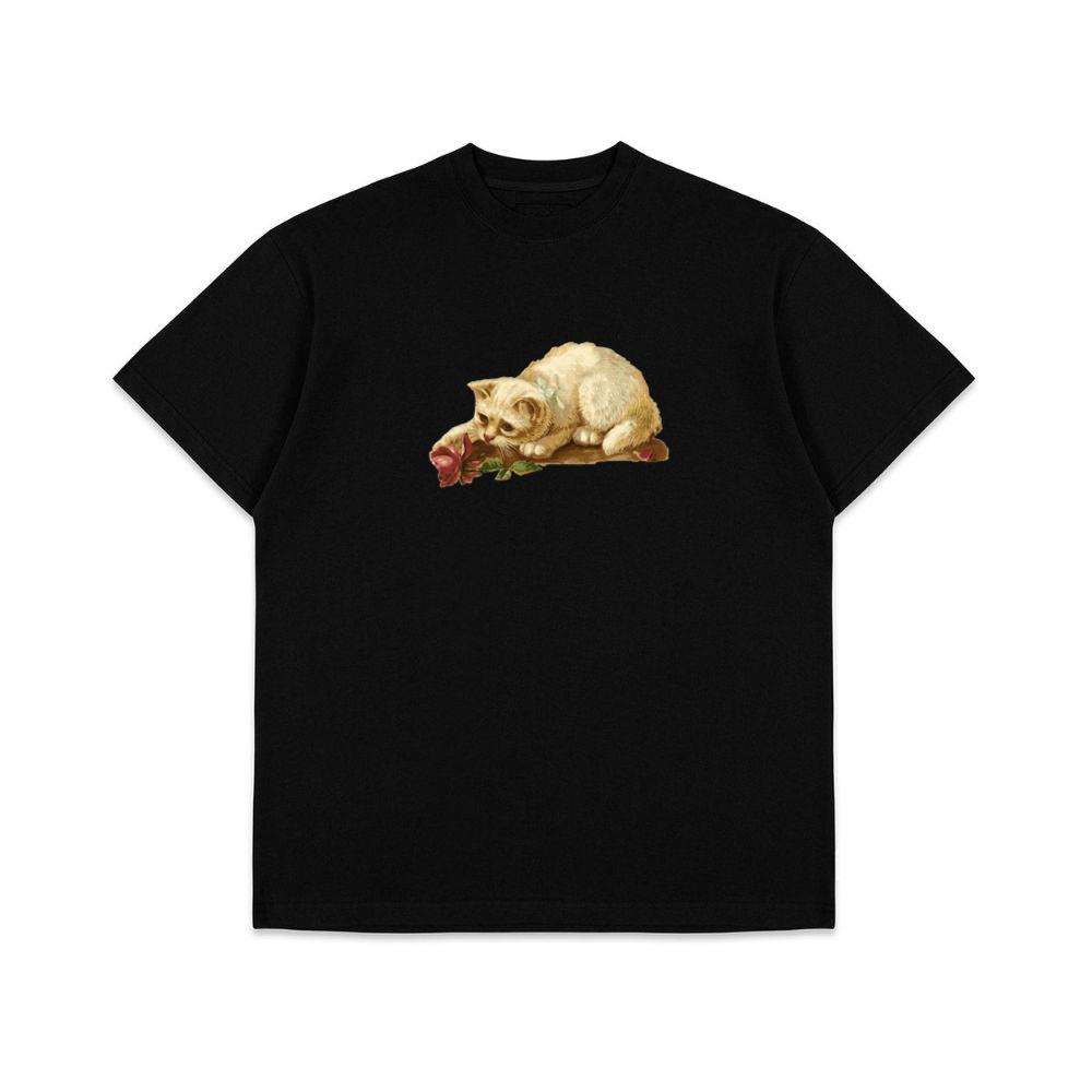 Vintage Kitten Illustration T-Shirts