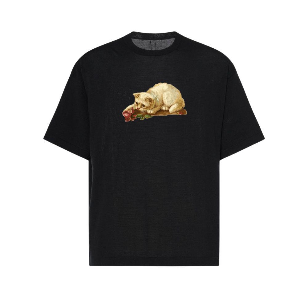 Vintage Kitten Illustration T-Shirts