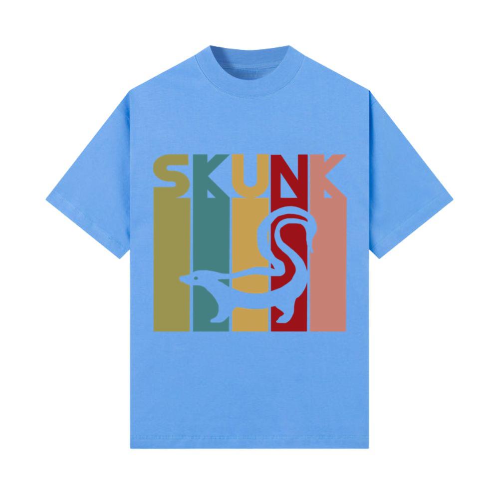 Vintage Skunk Design Retro Animal Lover T-Shirt