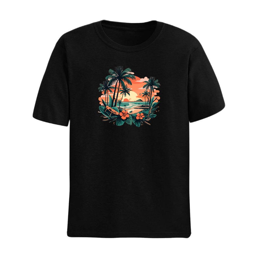 Vintage Sunset Beach Holiday T-Shirts