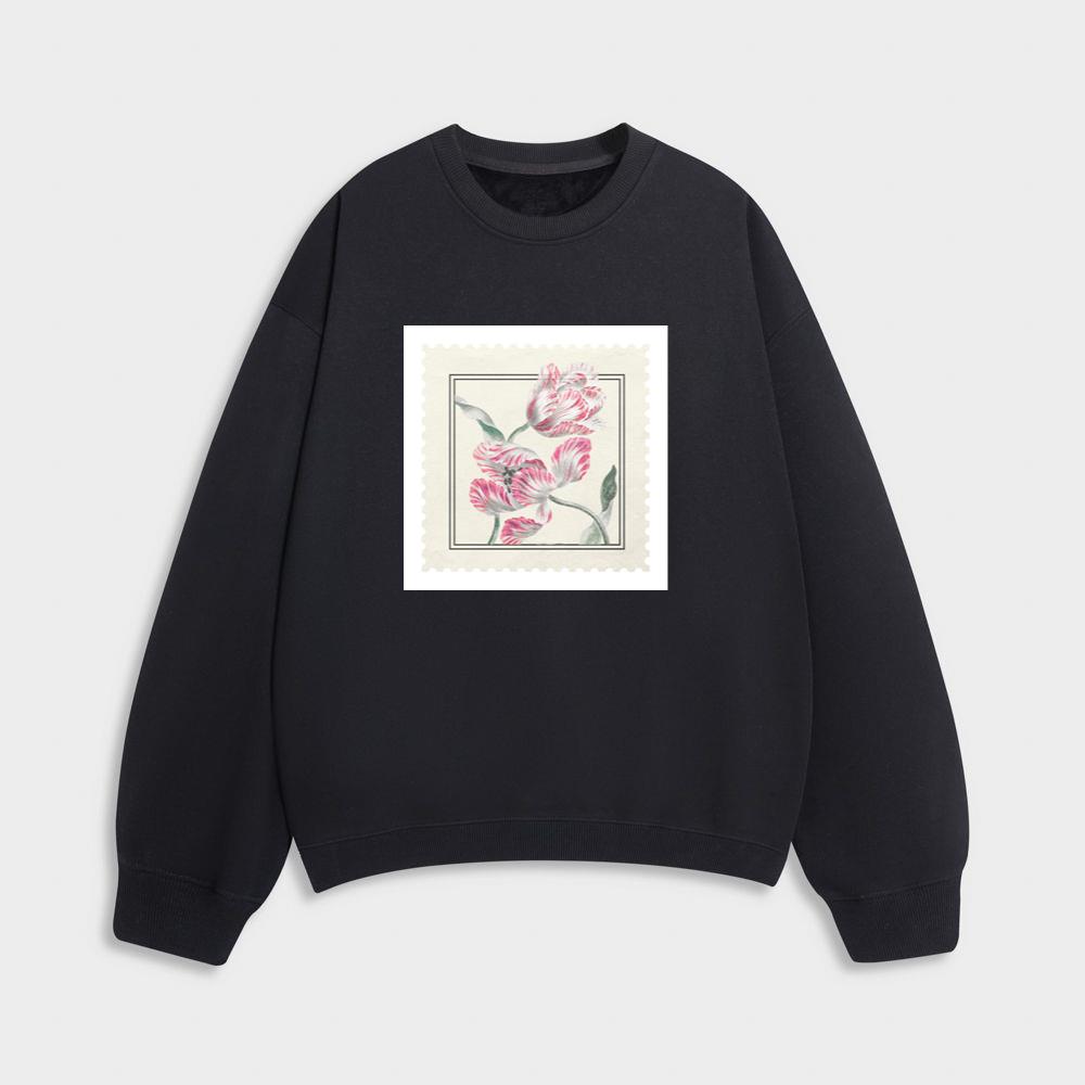 Vintage Variegated Tulip Sweatshirt