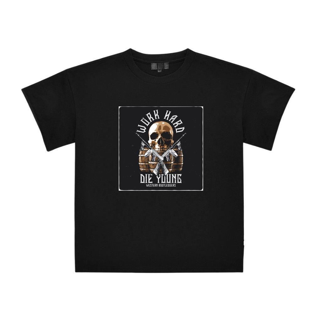 Vintage Western Outlaw Logo T-Shirts