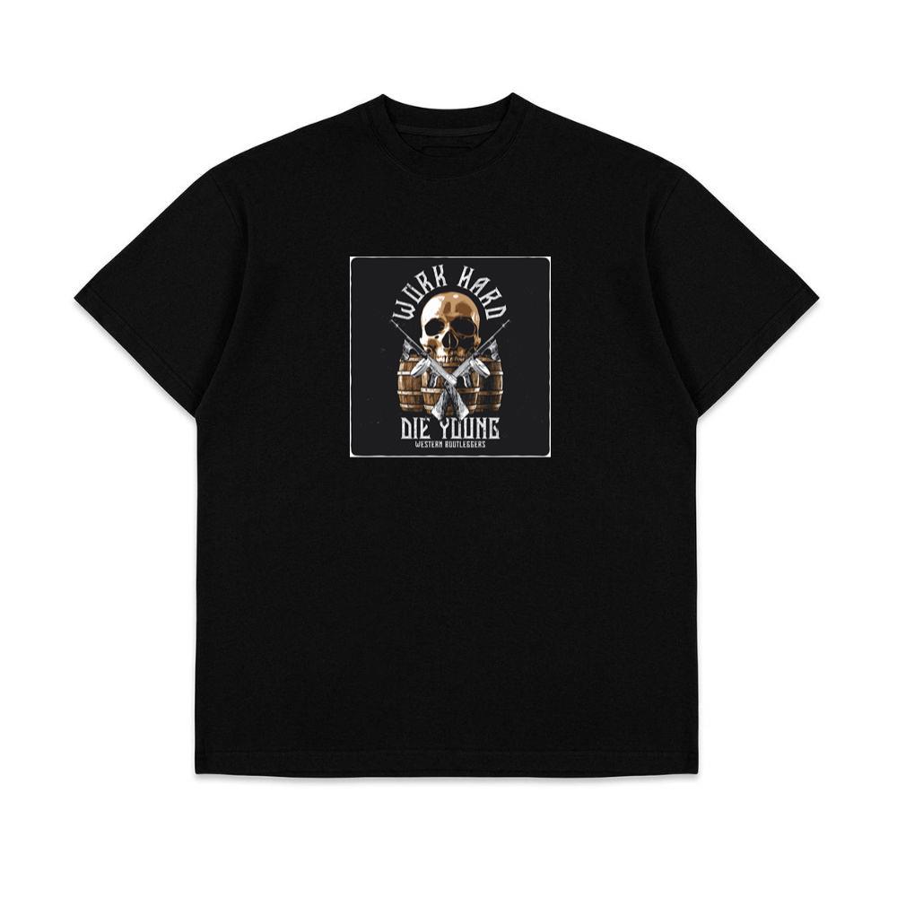 Vintage Western Outlaw Logo T-Shirts
