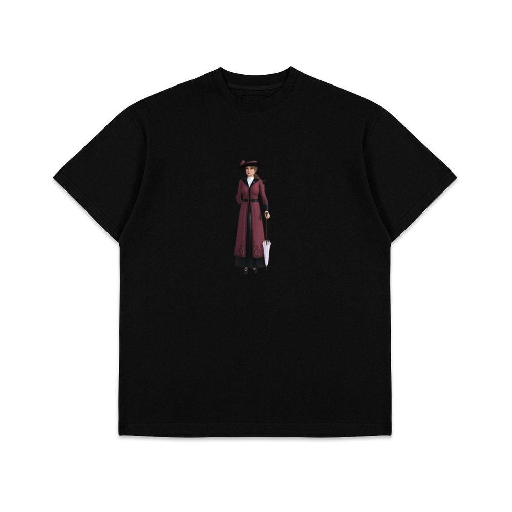 Vintage Woman with Elegant Hairstyle T-Shirts