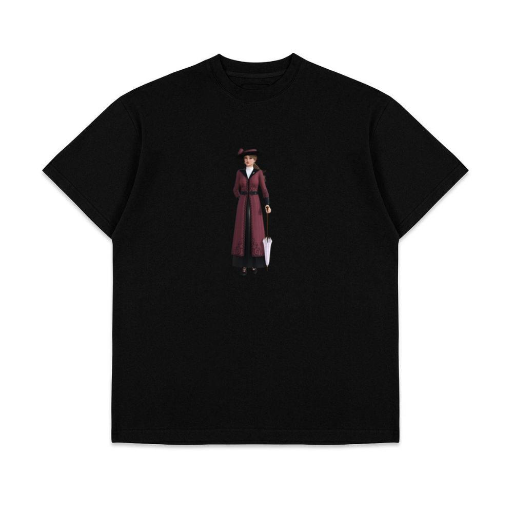 Vintage Woman with Elegant Hairstyle T-Shirts