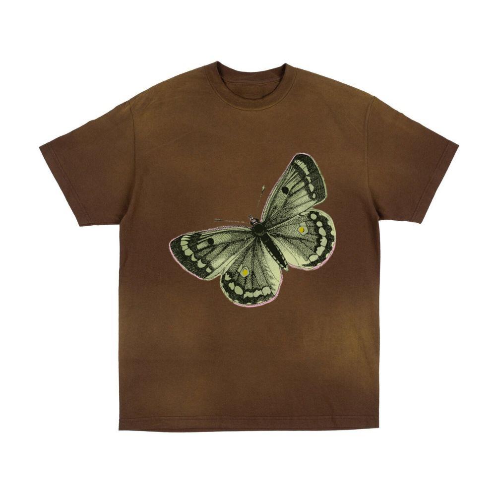 Vintage Yellow Spotted Butterfly T-Shirts