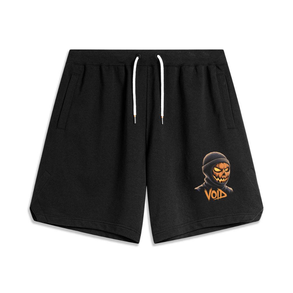 Void Pumpkin Head Hoodie Mask Design Short