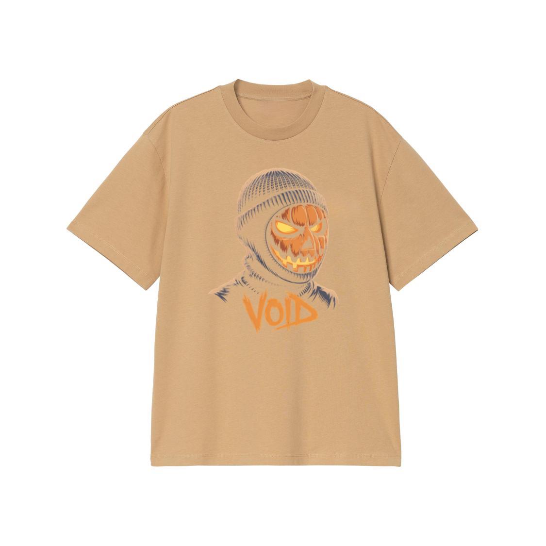 Void Pumpkin Head Hoodie Mask Design T-Shirt - Image 3