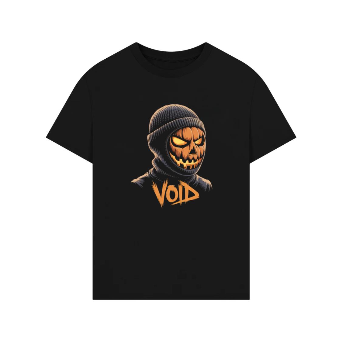 Void Pumpkin Head Hoodie Mask Design T-Shirt