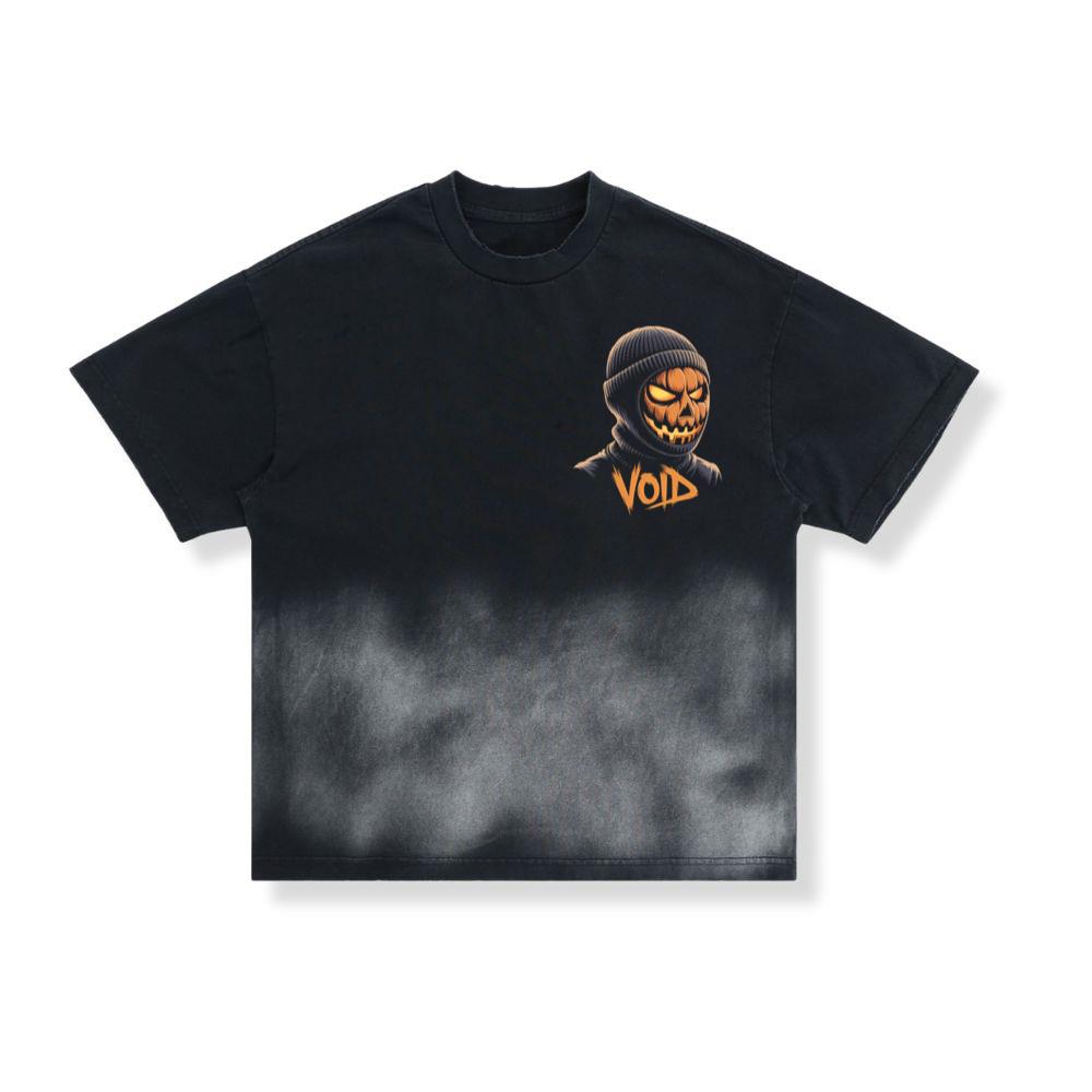 Void Pumpkin Head Hoodie Mask Design T-Shirt