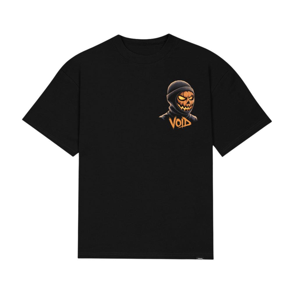 Void Pumpkin Head Hoodie Mask Design T-Shirt