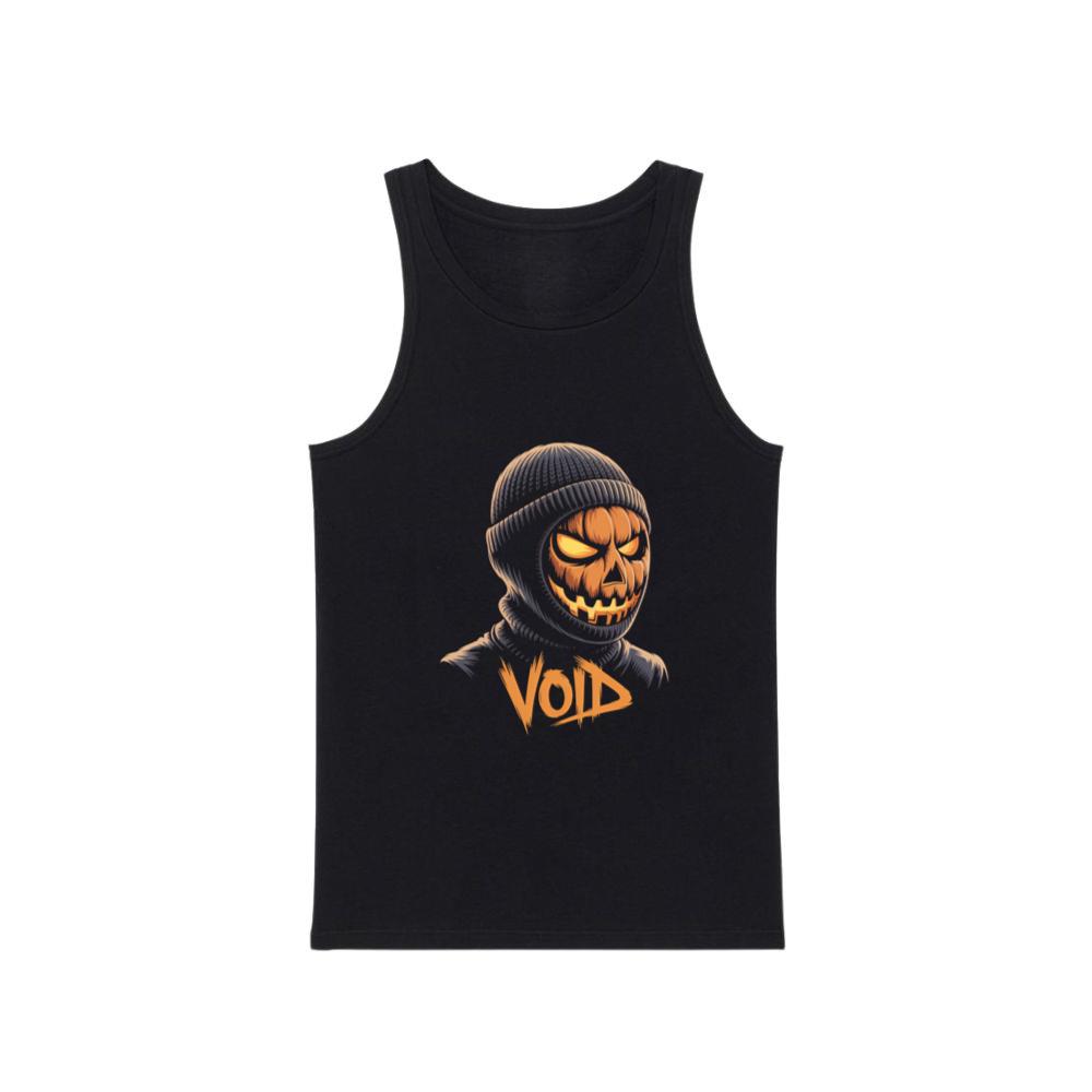 Void Pumpkin Head Hoodie Mask Design Tank Top