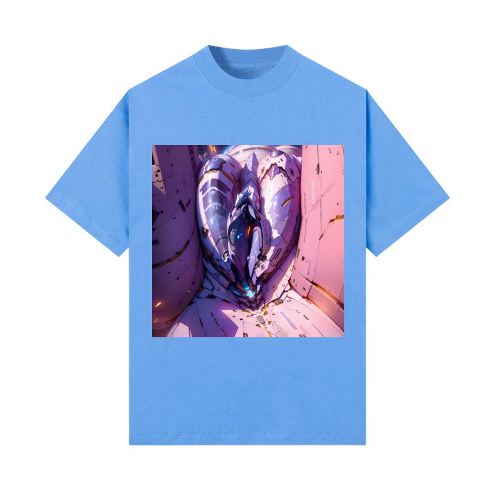Vulva Anime Gift for Man with NSFW Vagina Art T-Shirt