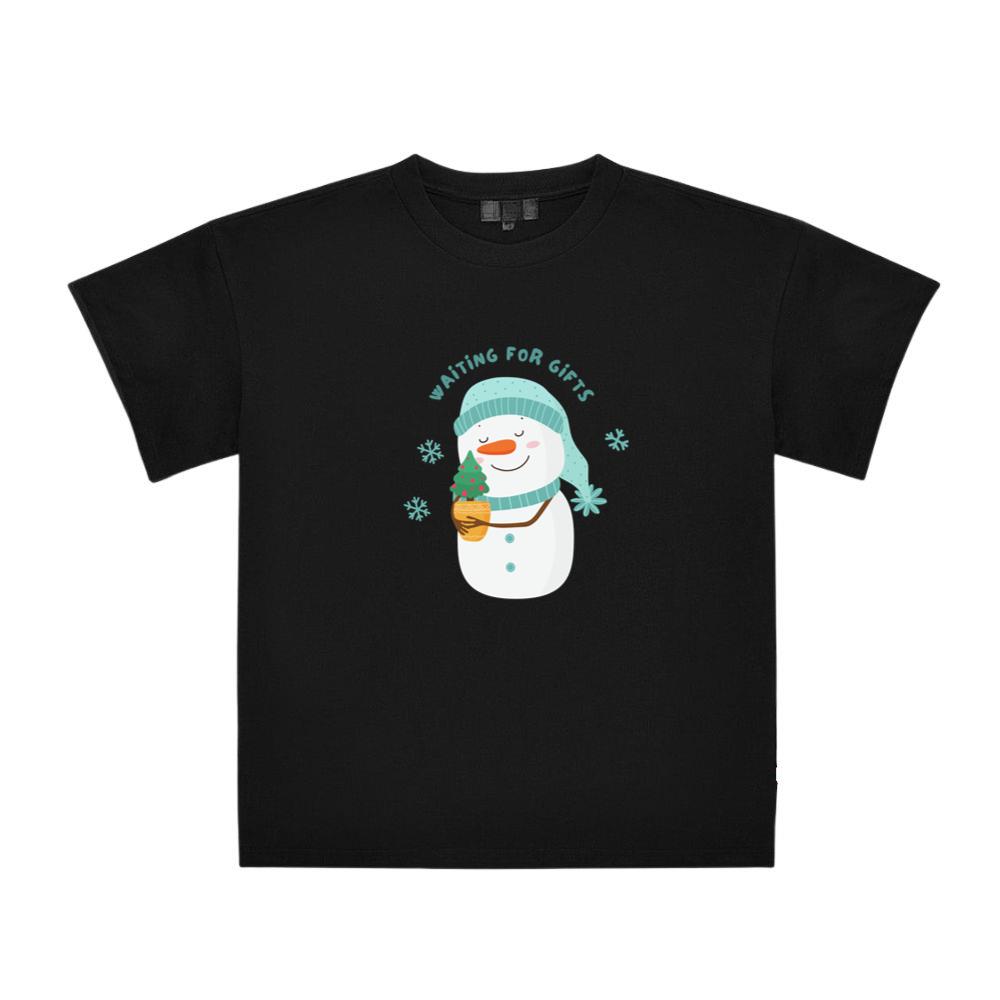 Waiting For Gifts Cute Christmas Unisex Top T-Shirts