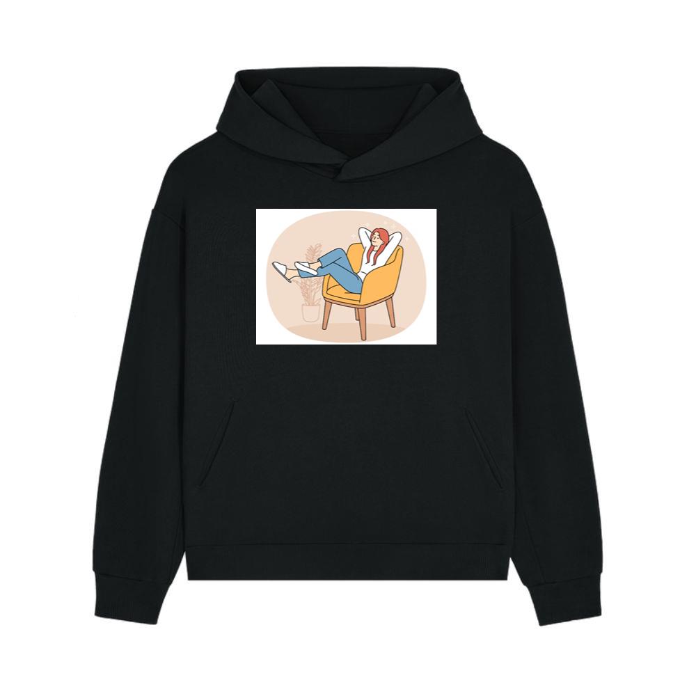 Warms in the Welcoming Womb of a Woven Wonder Hoodie