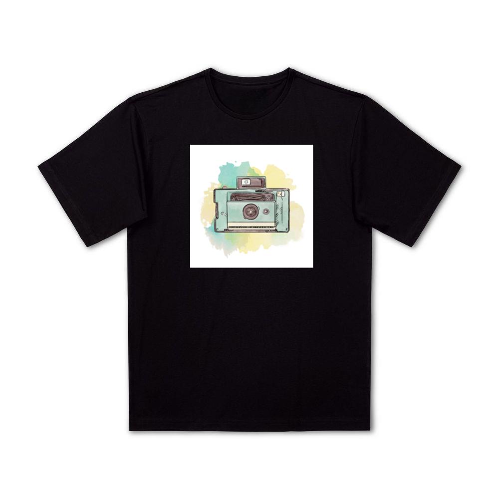 Watercolor Polaroid with Light Background T-Shirts