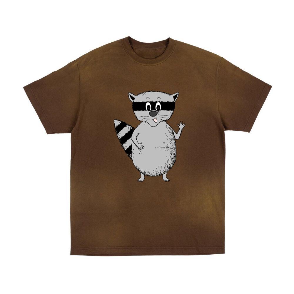 Waving Friendly Raccoon T-Shirts