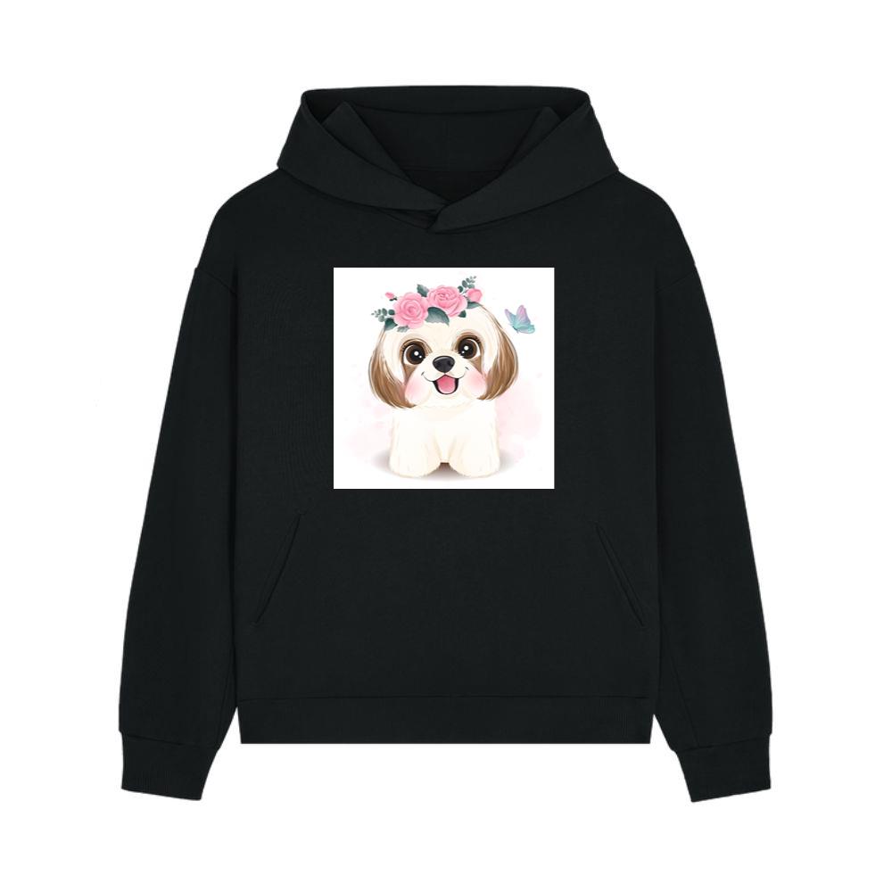 Welcomes the World with a Warm, Winsome Wiggle Hoodie