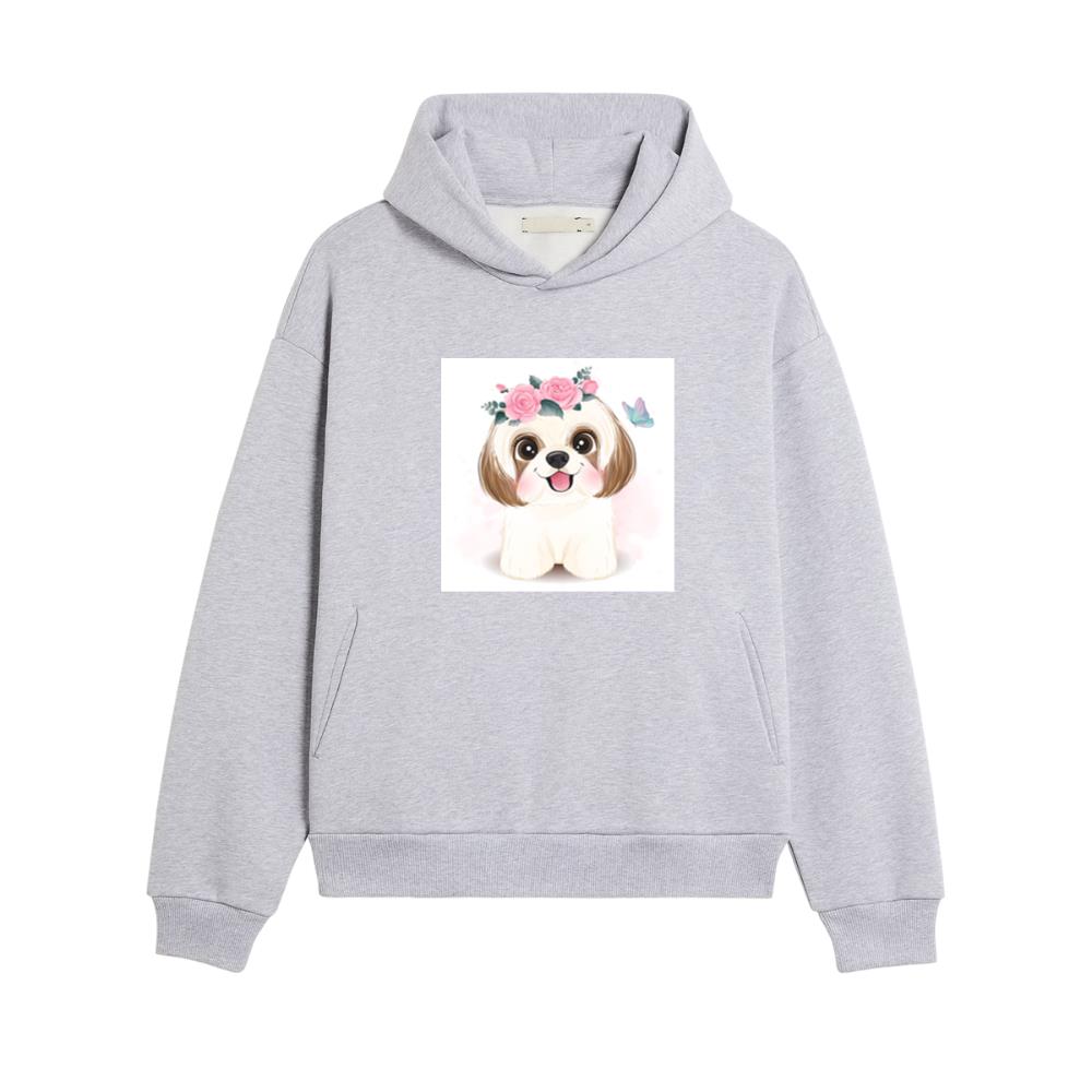 Welcomes the World with a Warm, Winsome Wiggle Hoodies